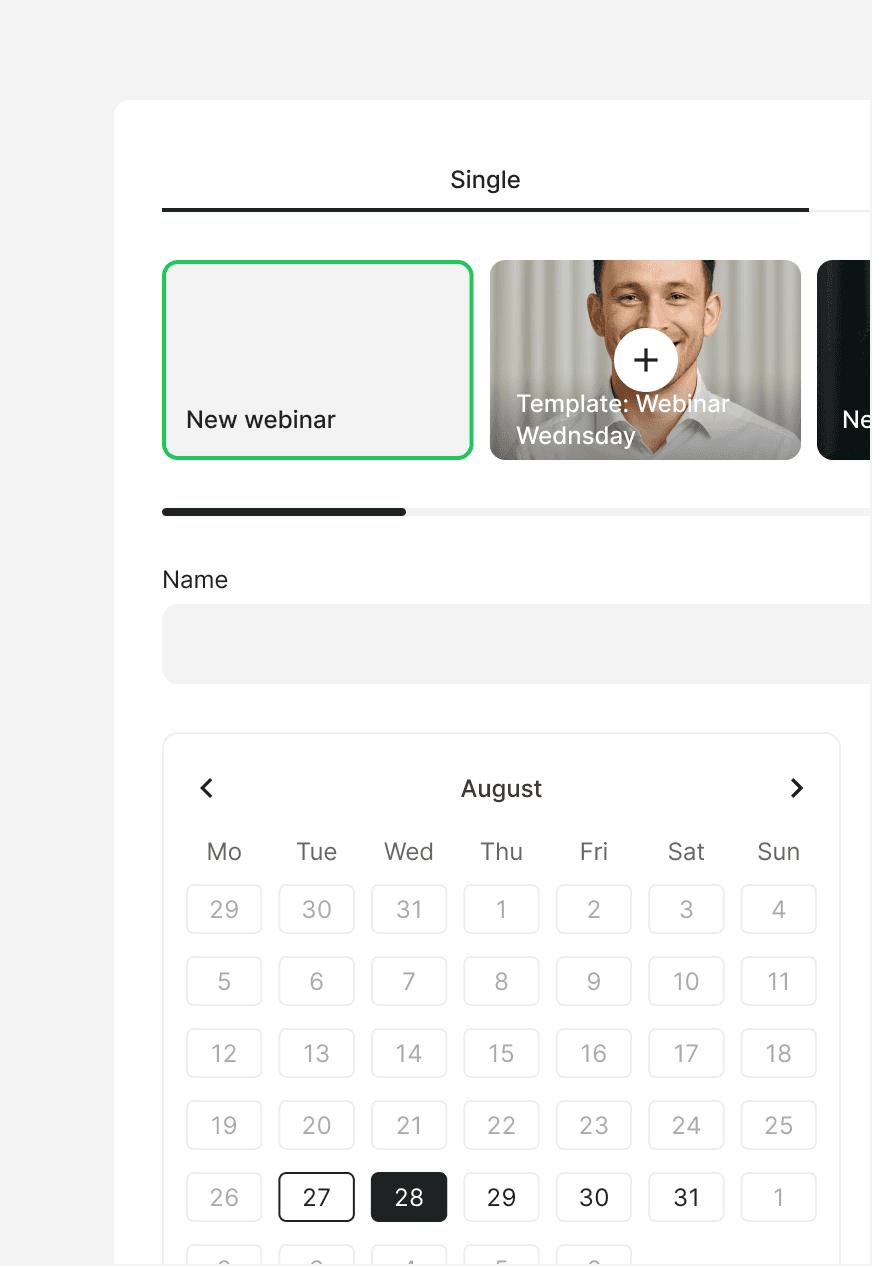 TwentyThree — mobile views