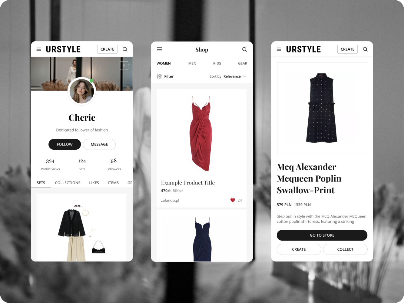 URSTYLE — product page